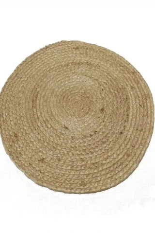 Round Jute Placemat - Natural