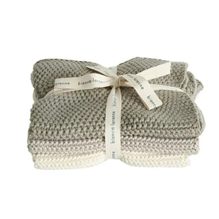 Lavette Washcloths - Taupe