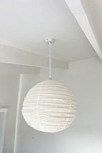 Linen Shade - White Round 60cm