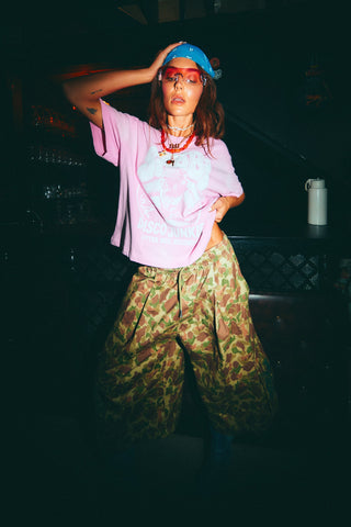 The DJ Cat Tee - Pink