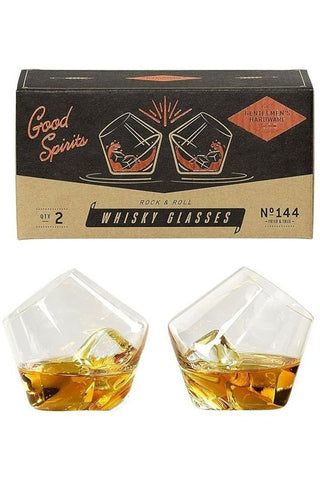 Rock and Roll Whisky Glasses