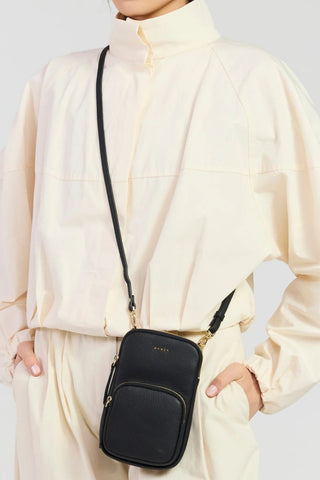Nikko Luxe Pocket Phone Sling - Black