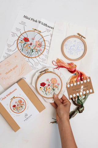 Embroidery Kit - Mini Tabasco Chillis