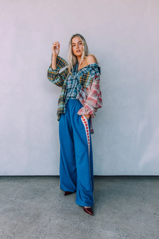 The Raving Heart Pants - Blue