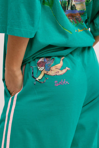 The Chido Pants - Cupid Teal