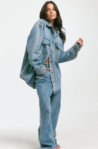 The Denim Shacket