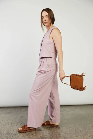 Coco Mini Bag - Tan Suede