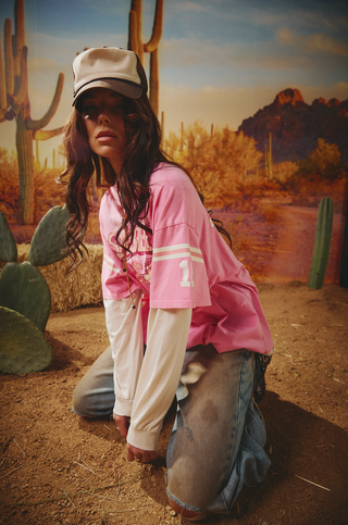 Neigh Sayer Tee - Pink