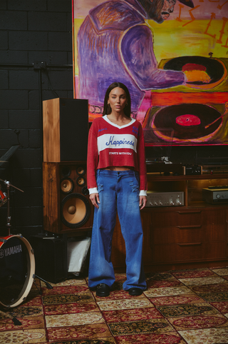 **COMING SOON** The Happiness Top - Maroon