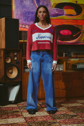 **COMING SOON** The Happiness Top - Maroon