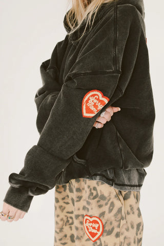 Sorry Mom Hoodie - Black
