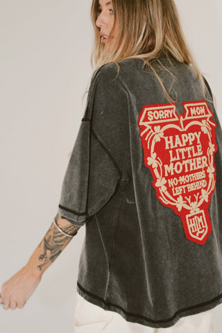 **PREORDER Sorry Mom Tee - Vintage Black