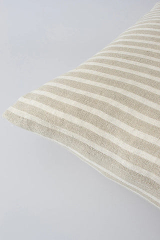 Spencer Feather Filled Cushion - Ivory/Natural