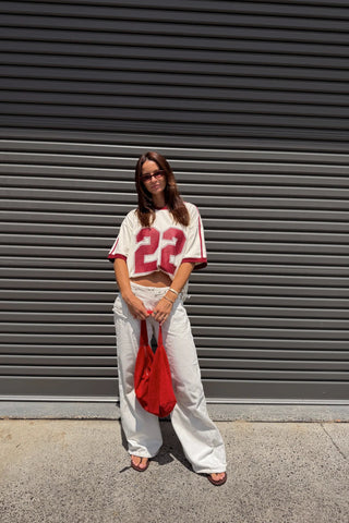 Twenty Two Tee - Cherry