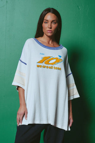 COMING SUNDAY 9PM - The Ten Energy Tee - Off White