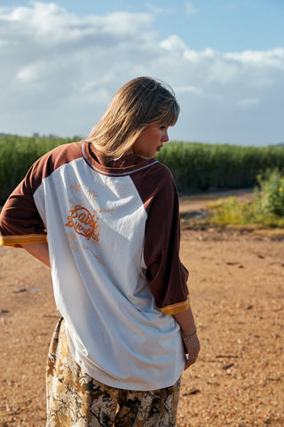 The Very Oversized Lucky Duck Raglan Tee