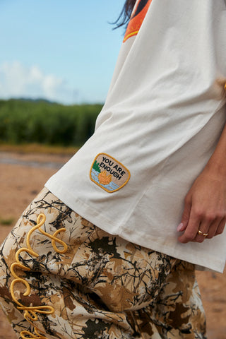 The Very Oversized Lucky Duck Raglan Tee