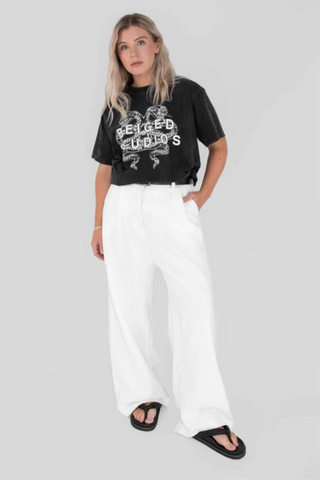 Tailored Pants - White