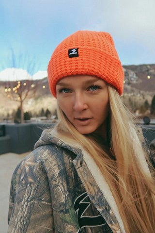 The Beanie - Fluro Orange