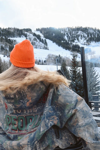 The Beanie - Fluro Orange