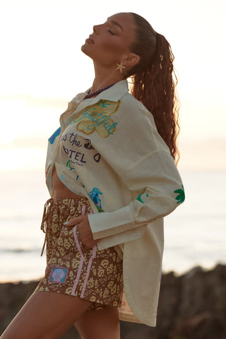 The Don Julio Shirt - Seas The Day - Cream