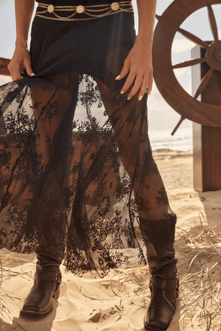 The Lac Maxi Dress - Black