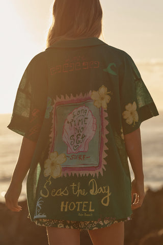 The Patron Shirt - Seas the Day - Green