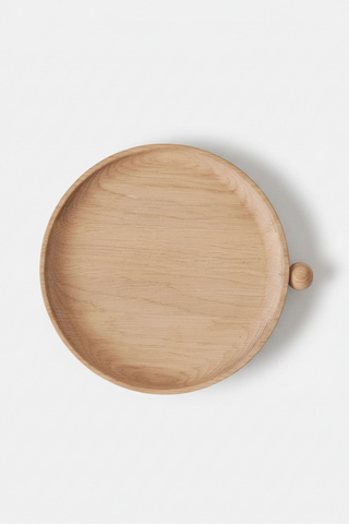 Wooden Circle Tray