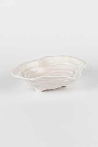 Amalfi Baylor Shell Plate - Reactive White