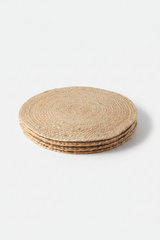 Round Jute Placemat - Natural