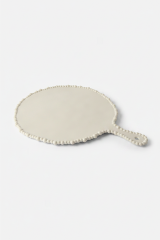 Melamine Pearl Platter with Handle