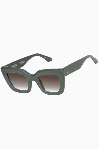Brigada Sunglasses - Matte Army Green