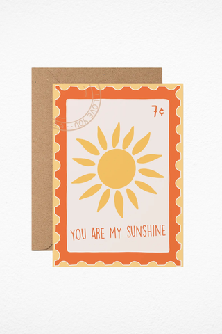 You are my Sunshine - Greeting Card