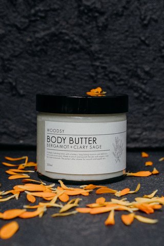 Body butter - Bergamont & clary rose