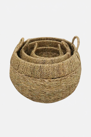 Round Seagrass Basket