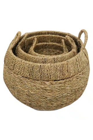 Round Seagrass Basket