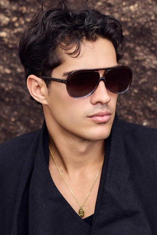 Bang Bang Sunglasses - Chocolate Crystal