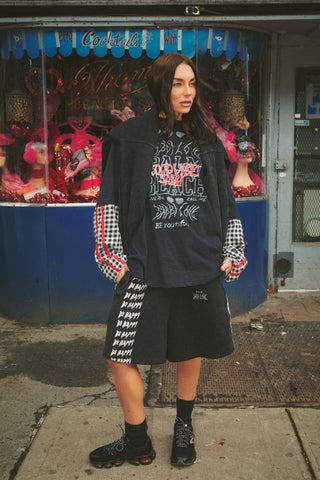 The Be Happy Gingham Shorts