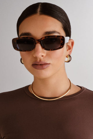 Ceres Sunglasses - Dark Tort Smoke Mono