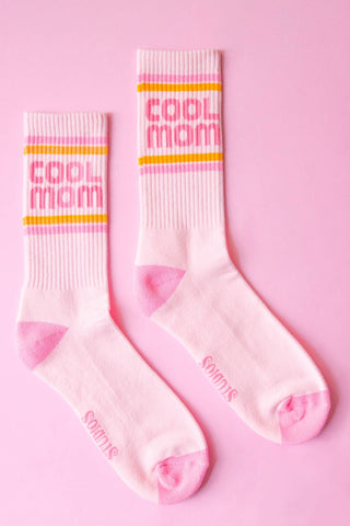 Cool Mom Ribbed Crew Socks
