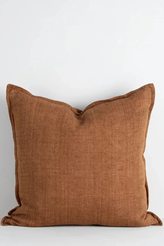 Cassia Tobacco Square Cushion