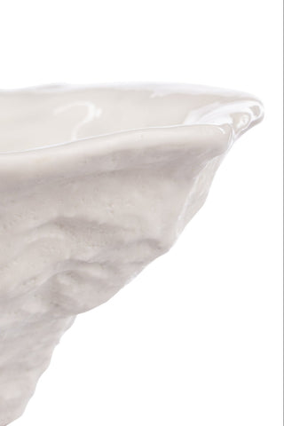 Amalfi Baylor Shell Plate - Reactive White