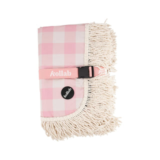 Picnic Mat - Candy Pink Check