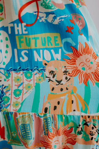 Bonita Shoulder Tie Maxi Dress - Sweet Soul