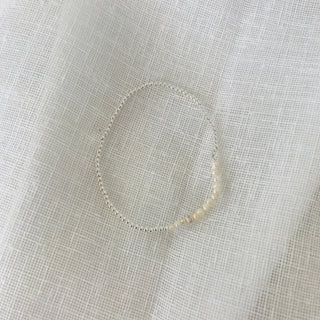 Sterling Silver Beaded Bracelet