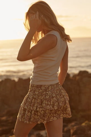 The Long Time No See Tank - Cream