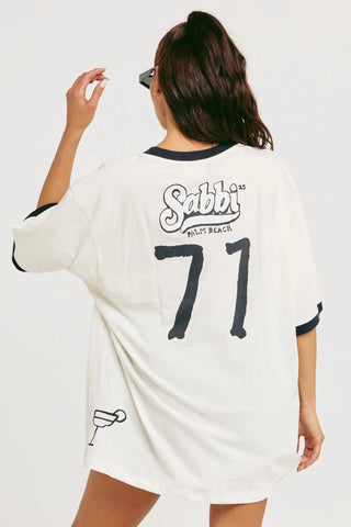 The Very Oversized Overthinker Tee - Marshmallow