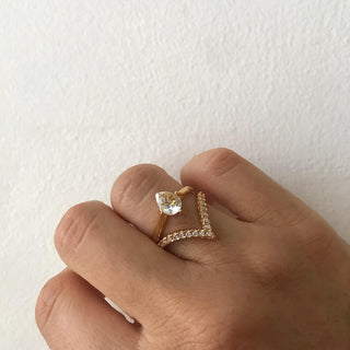 Minimalist Stone Ring