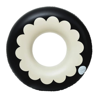 Scalloped Pool Tube - Black