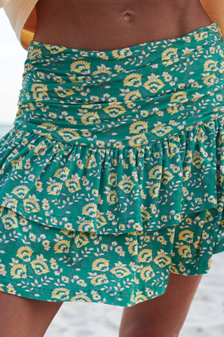 The Seas The Day Ra-Ra Skirt - Green